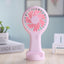 Ventilateur de poche rechargeable portable avec 3 réglages de vitesse