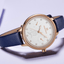 Montre de Luxe Élégante pour Femme avec Double Zircon et Chronomètre