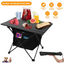 GBruno Foldable Camping Table with Storage Basket