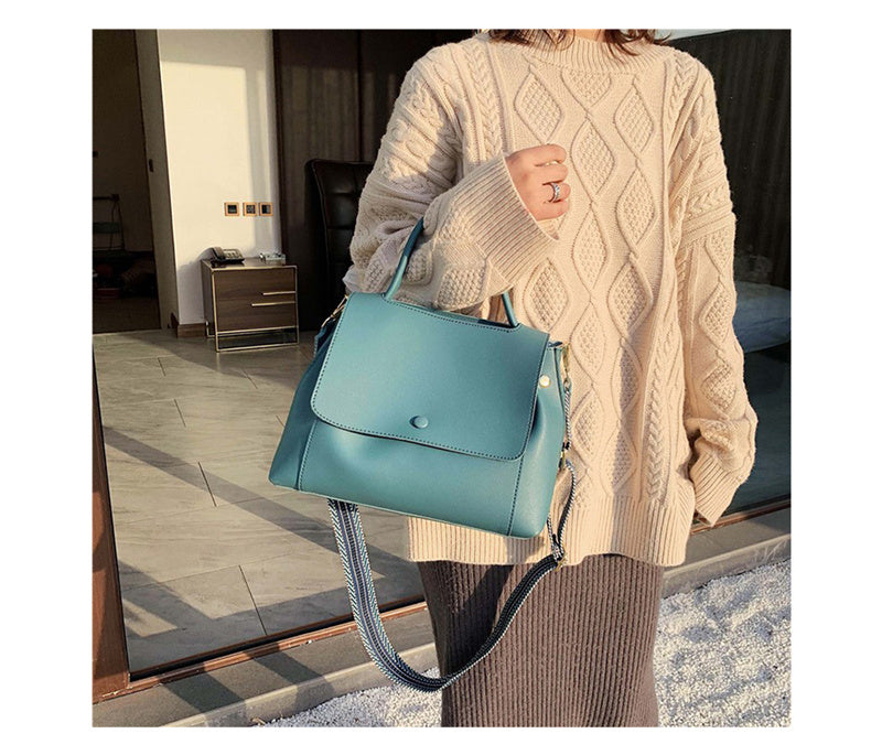 Bolso Cruzado de Ante Sintético Elegante para Mujeres
