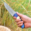 Artisan Crafted Damascus Steel Hunting Knife - Korvel