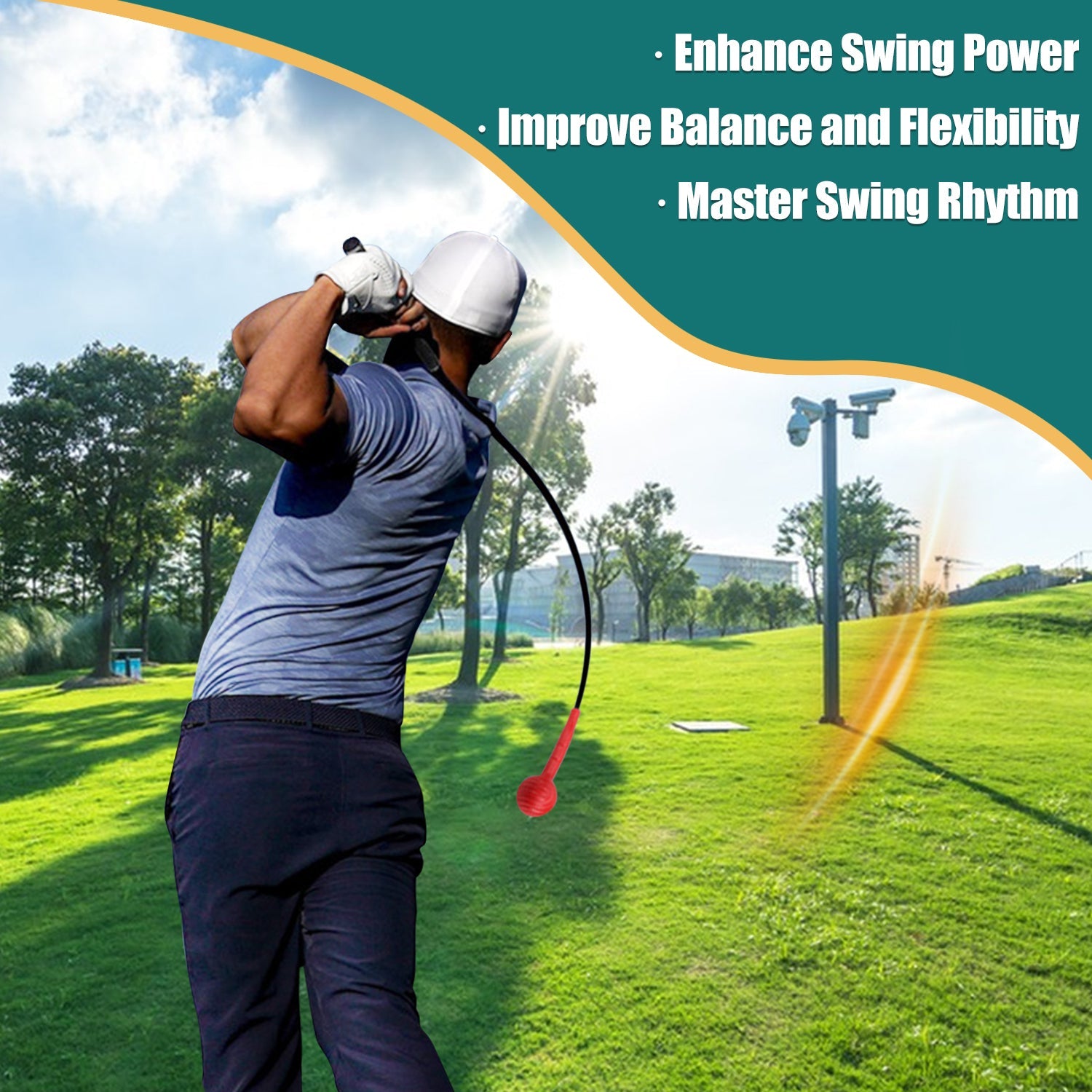 Yunic Golf Swing Trainer - Enhance Your Game - Korvel