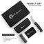The Ultimate Pathfinder Folding Pocket Knife Gift Set for Adventurers (Silver & Red) - Korvel