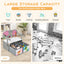 3 in 1 Kids Convertible Activity Bench with Storage - Gray