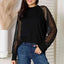 Blouse à manches raglan pour un style sans effort