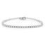 Pulsera Clásica de Tenis de Diamante Creado en Laboratorio de Oro Blanco de 14K - 7.25"