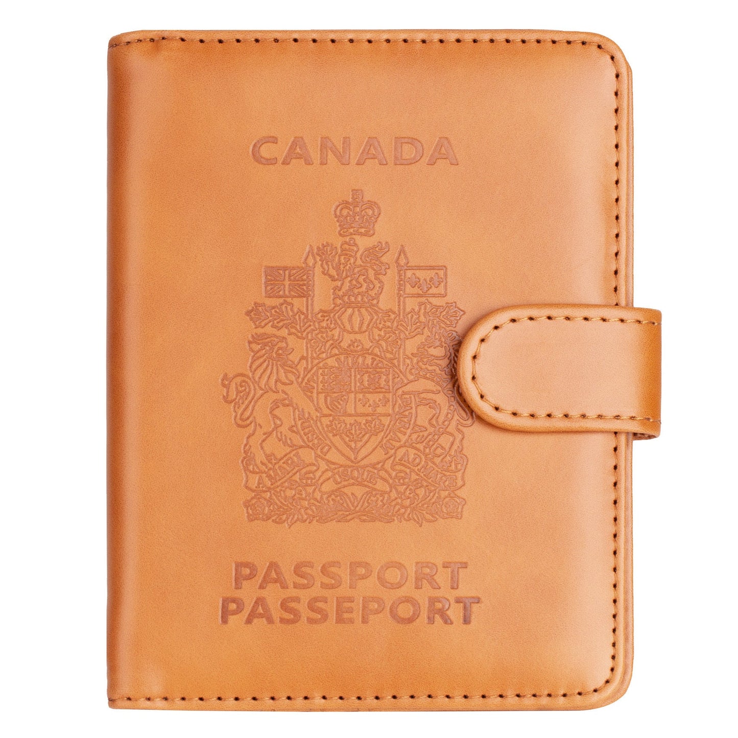 Housse de passeport anti-magnétique canadienne Buckle