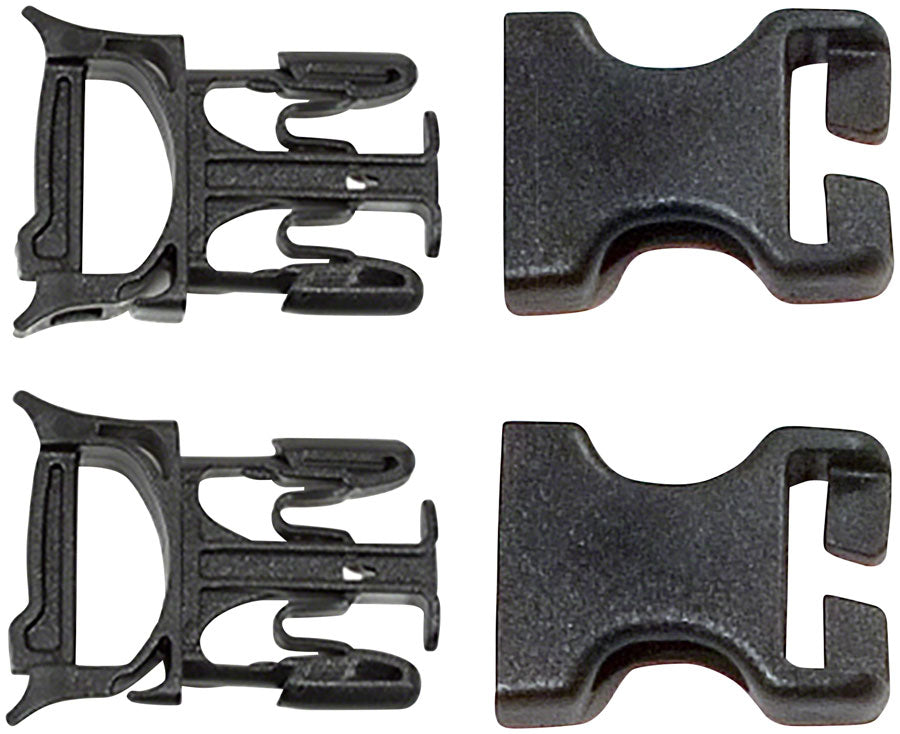 Hebillas de Reparación Ortlieb para Correas de 25 mm - Juego Masculino y Femenino