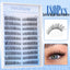 Natural Wispy Cluster Eyelash Extensions by TNFVLONEINS