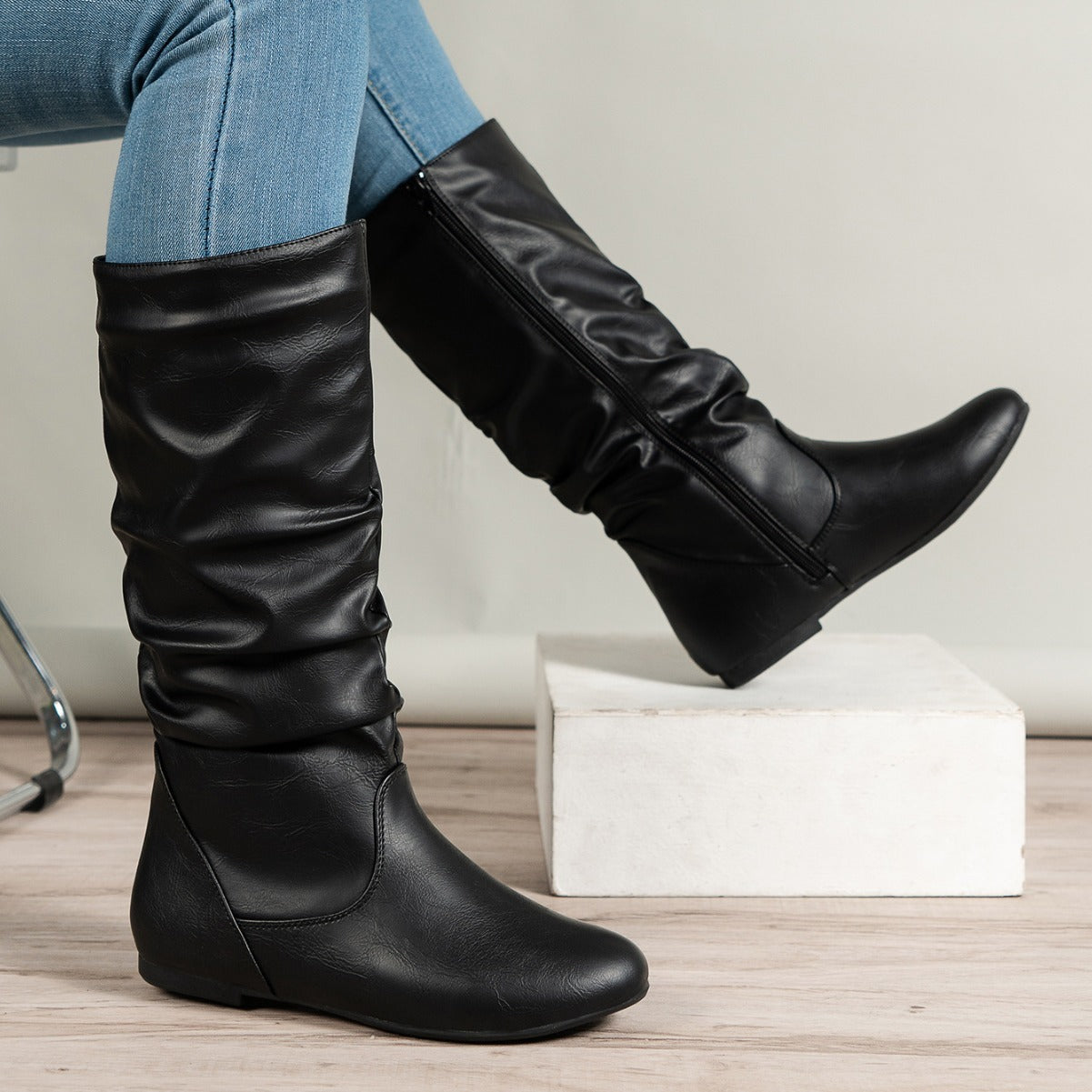 Botte Western Femme Fashion Middle