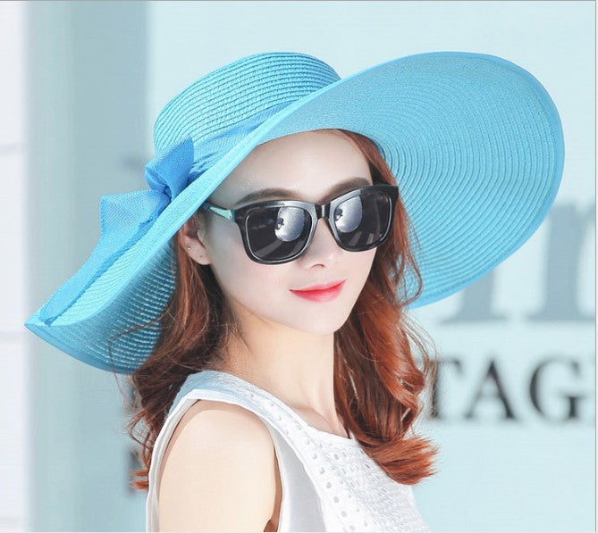 Premium Foldable Straw Sun Hat for Women