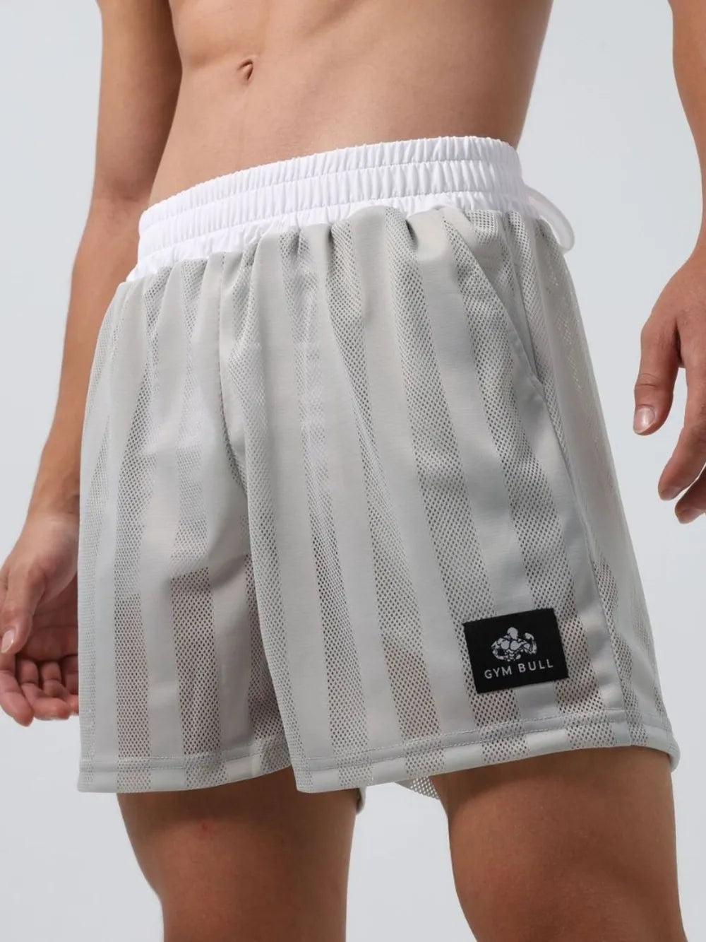 Men's Plus Size Elastic Waist Jogger Shorts