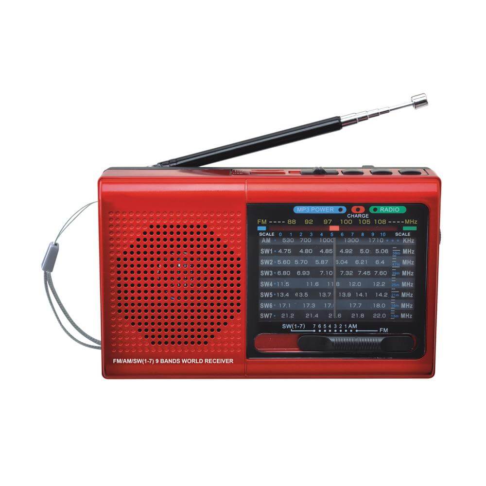 Supersonic 9 Band Radio with Bluetooth
