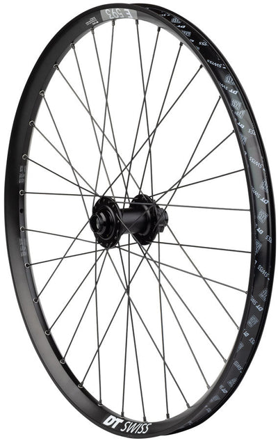 DT Swiss E593 Bear Pawls Front Wheel - 26" 20 x 110mm 6-Bolt Black 32H