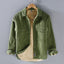 Men's Fleece Lined Casual Coat Shirt
