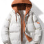 Men's Plus Size Hooded Padded Puffer Jacket