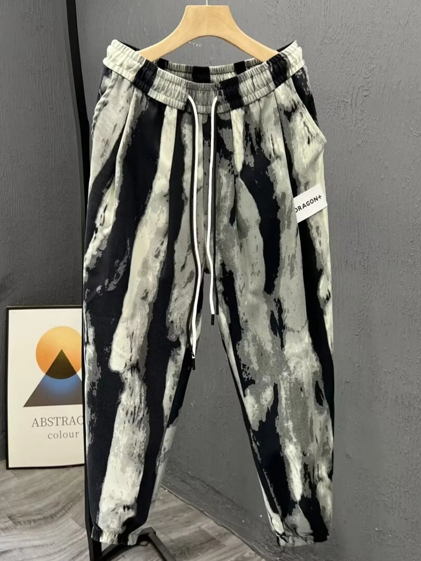 Joggers de Hombre en Talla Grande con Cintura Ajustable y Bolsillos