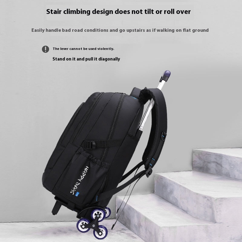 Fashion Six-Wheel Large Capacity Student Trolley Bag