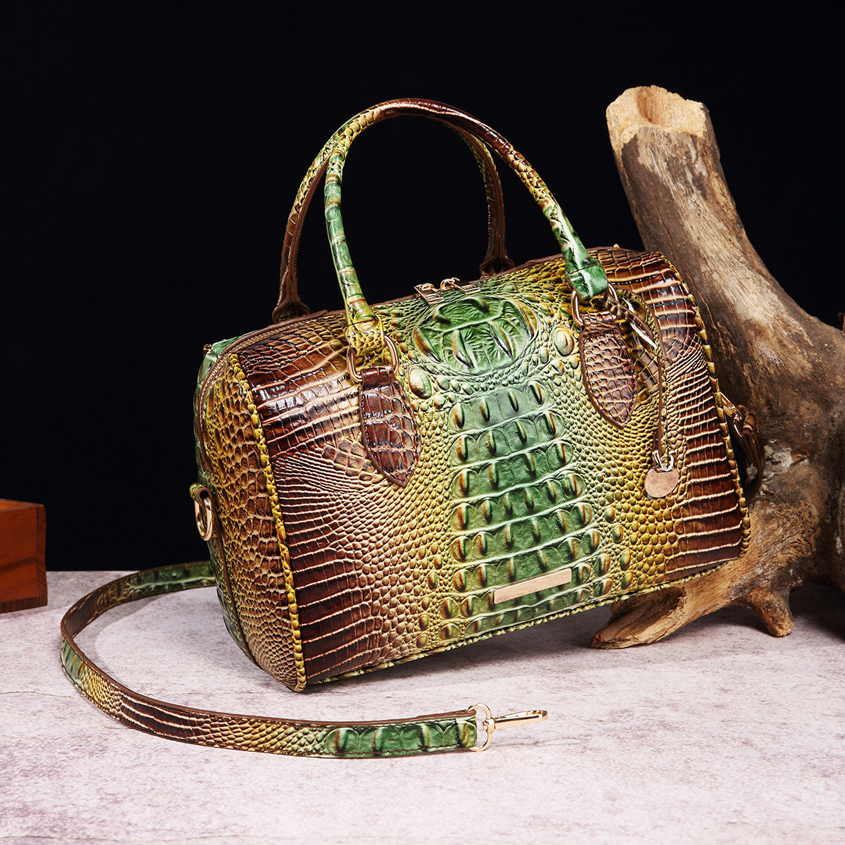 Elegant Retro Women's Crossbody Satchel Bag