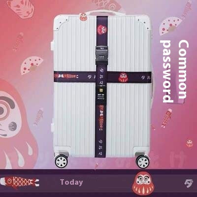Password Lock Safety Belt for Luggage