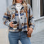 Plaid Women's Woolen Short Coat for Autumn & Winter