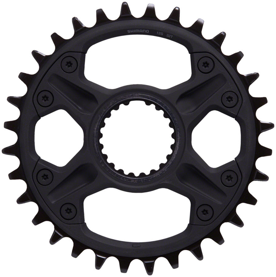 Cadena de Montaje Directo Shimano Deore FC-M6100-1 - 32t 12 Velocidades Negra