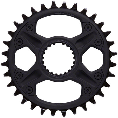 Cadena de Montaje Directo Shimano Deore FC-M6100-1 - 32t 12 Velocidades Negra
