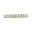 IGI Certified 1/2 Cttw Diamond 10K Yellow Gold Wedding Ring - Size 7