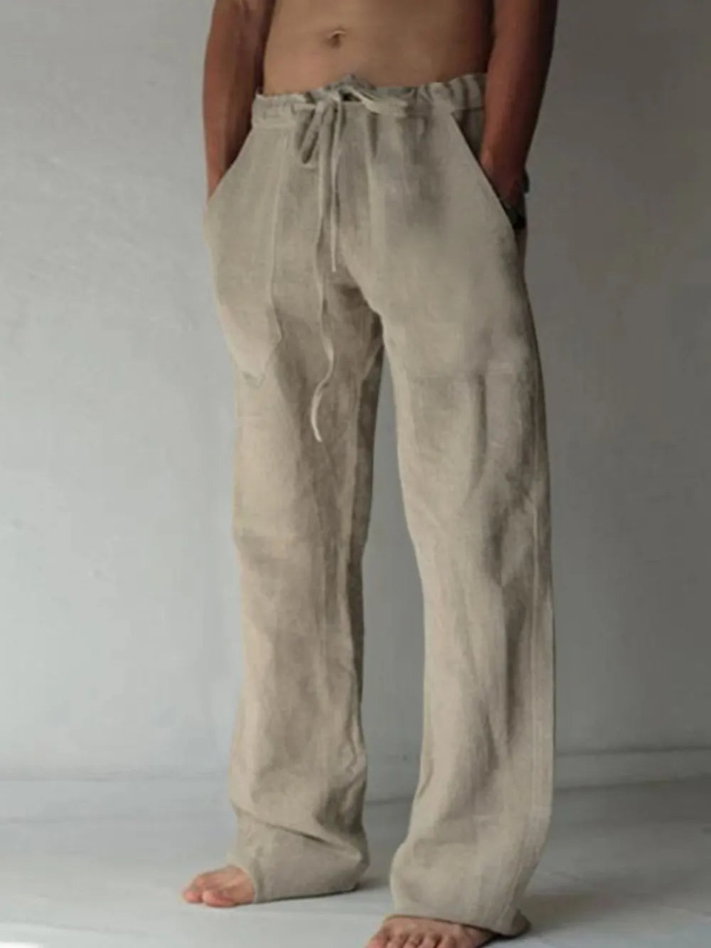 Men's Plus Size Drawstring Loose Fit Joggers