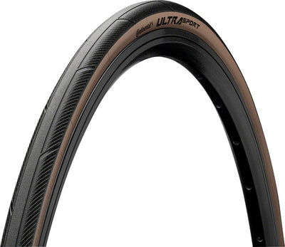 Continental Ultra Sport III Tire - 700 x 28 Clincher Folding BLK/Brown