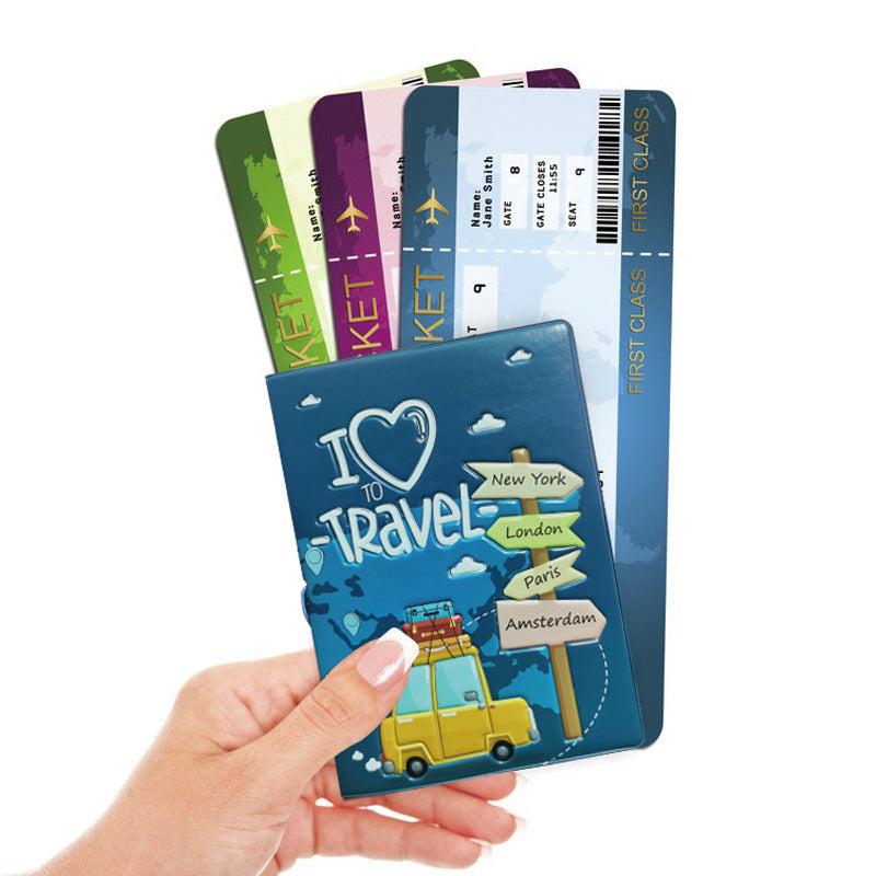 Funda Protectora de Documentos de Viaje para Pasaporte