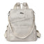 Sac à dos en cuir souple pour femmes pour les voyages et l'école