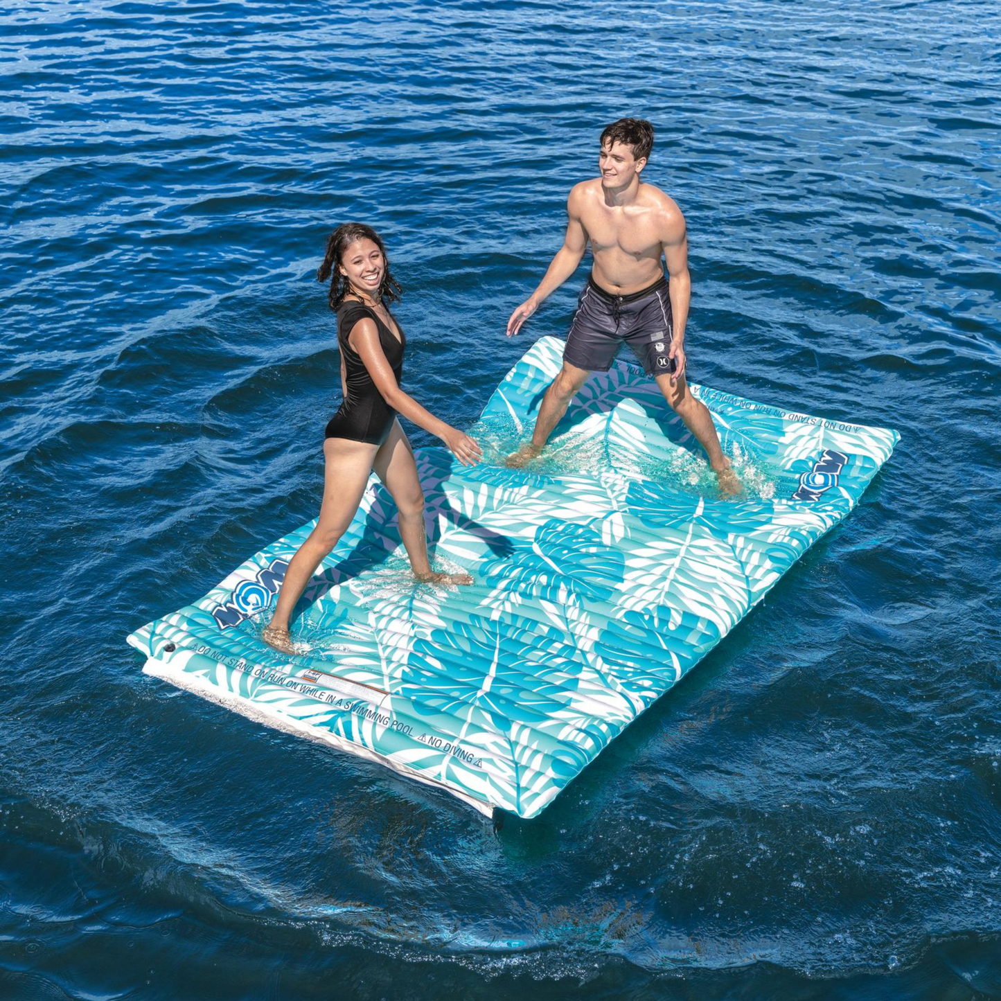 Passerelle Aquatique WOW Sports Feuilles de Palmier Teal