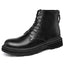 Fashion Zipper Tooling Boots for Outdoor Leisure