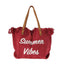 Gradient Color Women's Tote Beach Bag