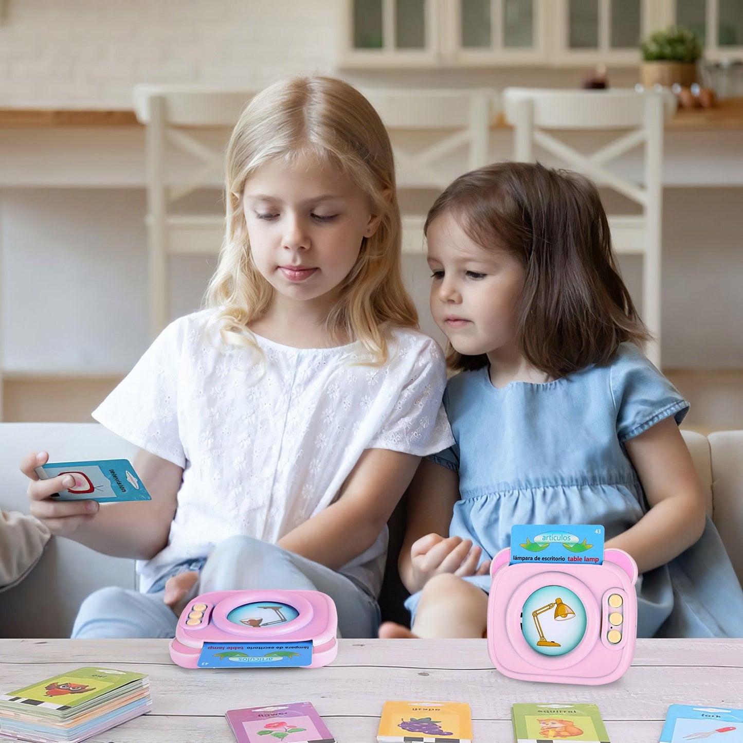 Tarjetas de Flash Bilingües que Hablan para la Educación Temprana