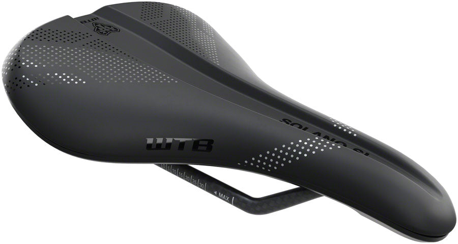 WTB Solano SL Saddle - Noir Carbone Large Fusion Forme