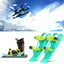 Mini Ski Skates - Portable Adjustable Skiboard Shoes