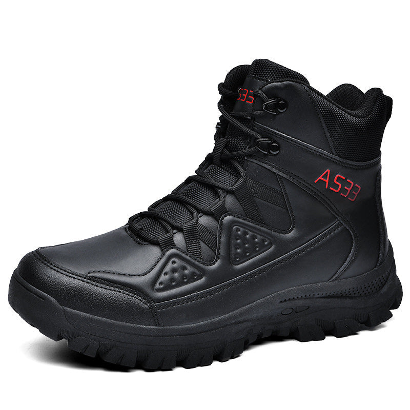 Bottes de combat non glissantes pour hommes en plein air