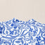 Royal Blue Printed Puff Sleeve Dress - Stylish & Feminine