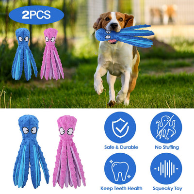 GBruno 2-Piece Squeaky Dog Toy Set
