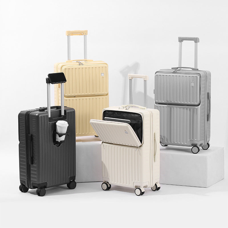Multi-functional Front Fastening Carry-On Luggage for Women