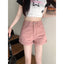 Shorts en denim pour femmes style Hong Kong pour l'été