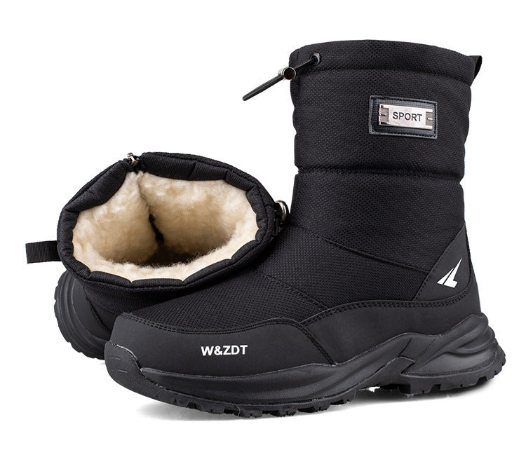 Bottes d'hiver imperméables antidérapantes pour hommes