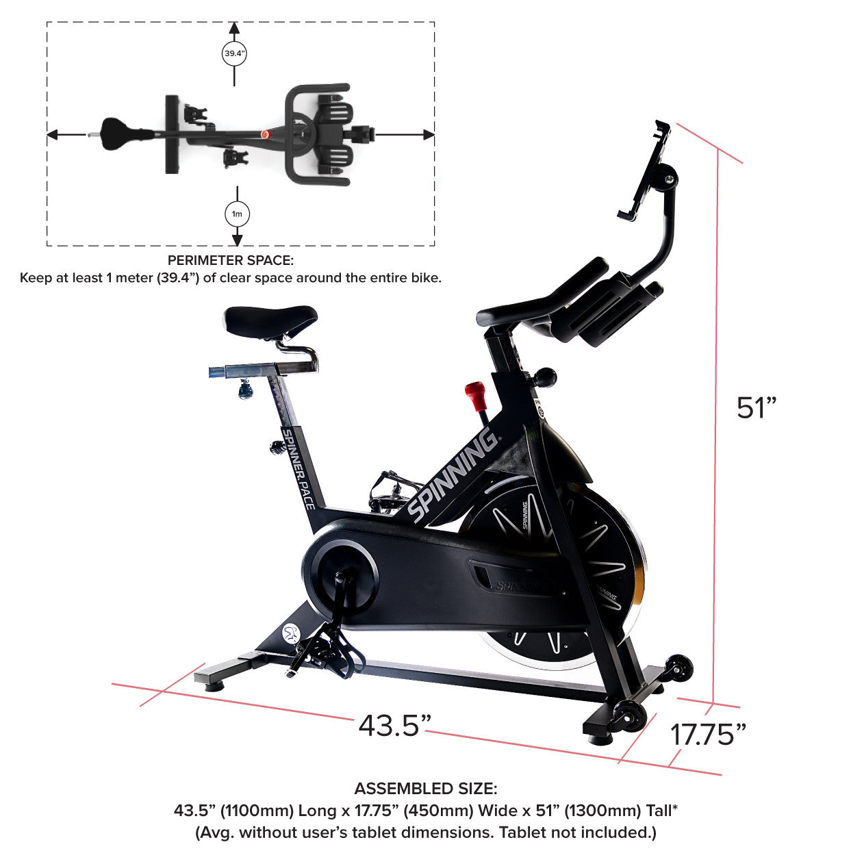 Pace Connected Spinner® Indoor Cycling Bike - Elevate Your Home Workouts - Korvel