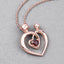 Pendentif en grenat véritable de 0,32 carat en argent sterling .925