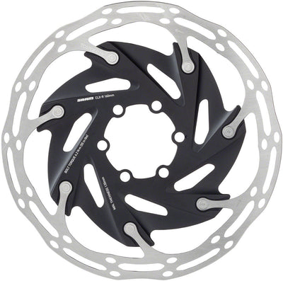 Rotor de frein à disque SRAM CenterLine XR - 140 mm 6-Bolt Argent/Noir