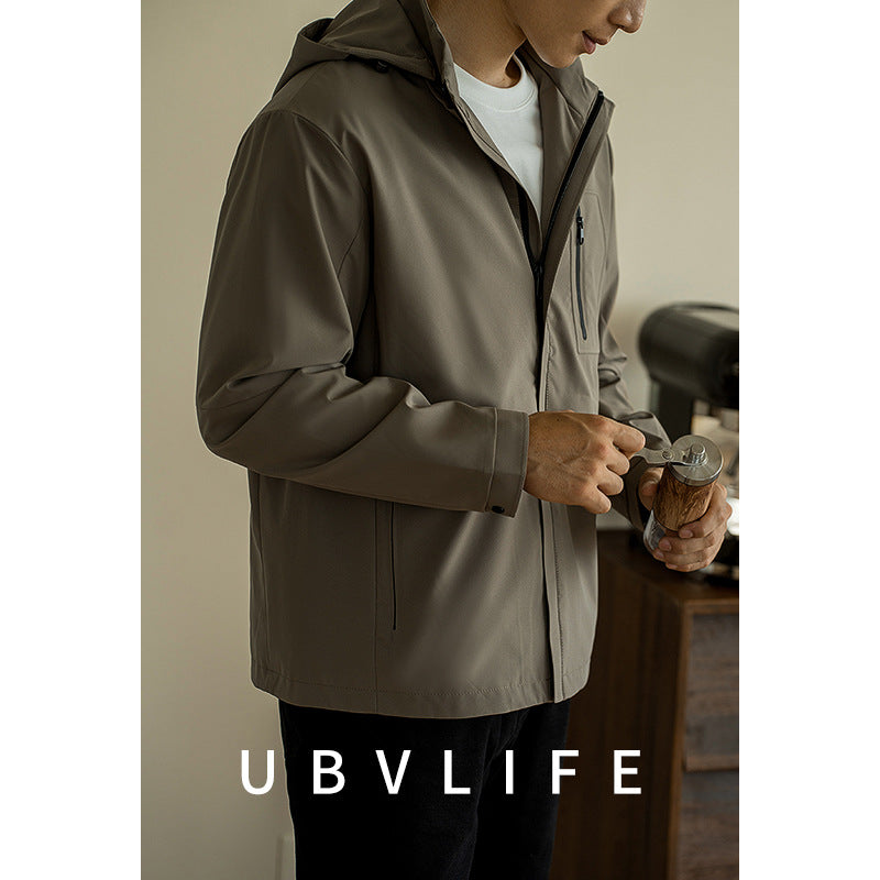 Men's Lightweight Quick-Drying Waterproof Fall Jacket
