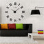 Reloj de Pared de Espejo Acrílico 3D - Diseño Moderno Sin Marco