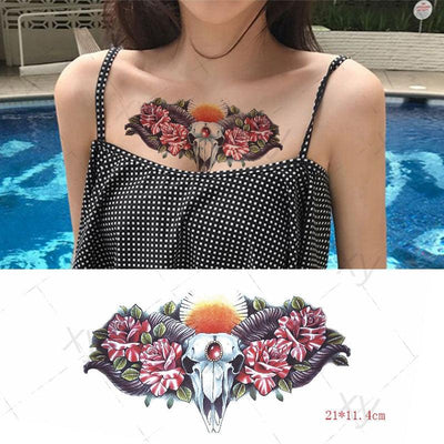 Elegant 3D Butterfly Waterproof Temporary Tattoo Sticker